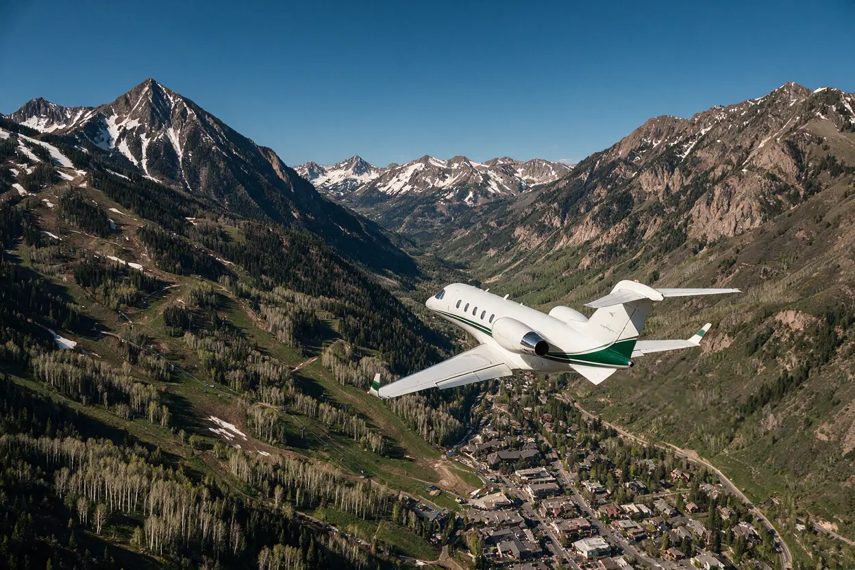 Private jet New York to Aspen